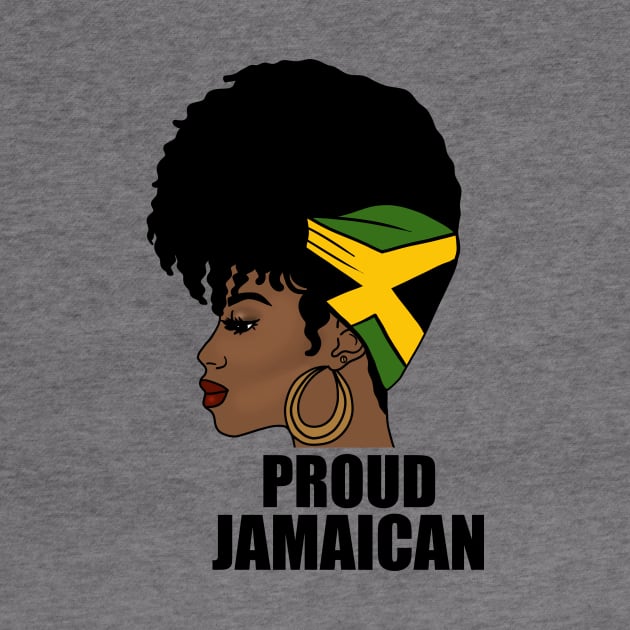 Jamaica Flag, Proud Jamaican Woman, Jamaica Flag, Afro Rasta by dukito